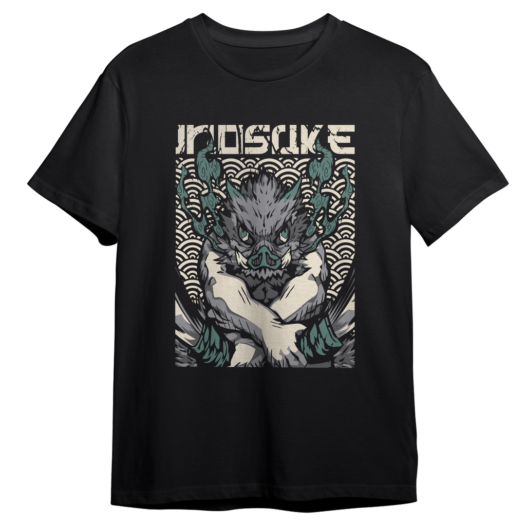 Camiseta Inosuke Hashibira Demon Slayer Kimetsu No Yaiba Shopee Brasil