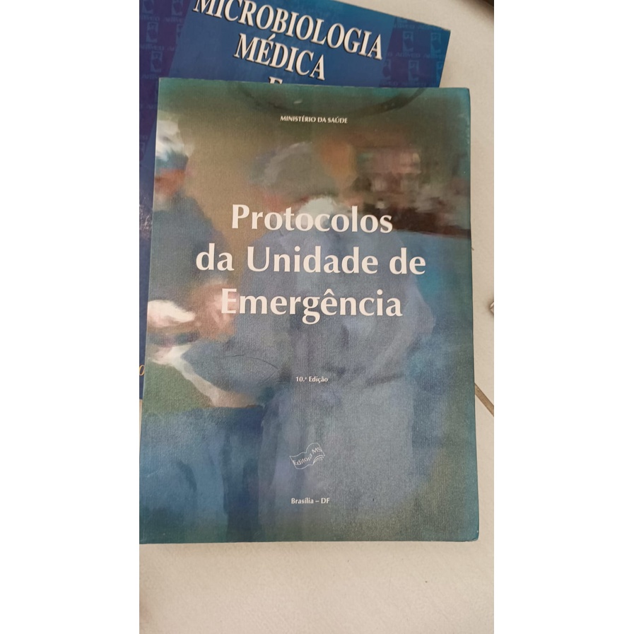 Livro Protocolos da unidade de emergência Shopee Brasil