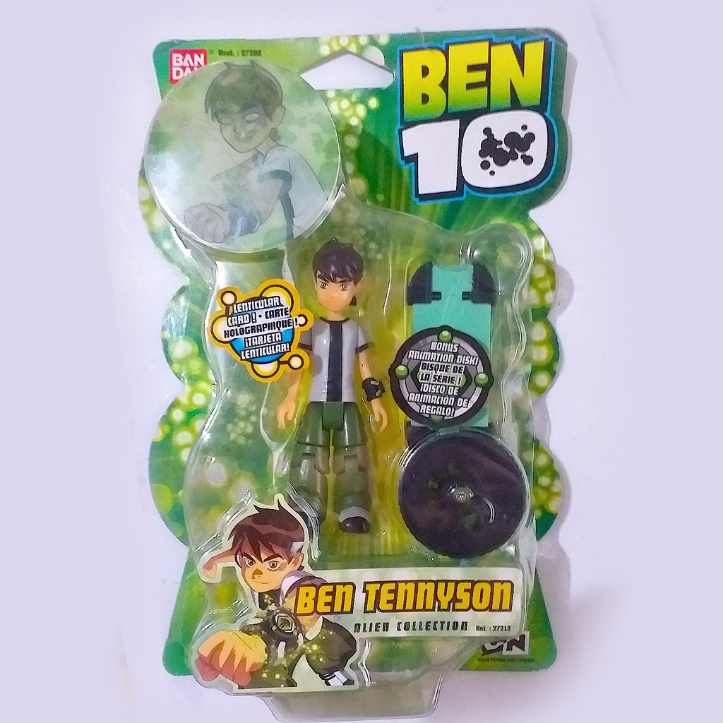 Boneco do Ben Tennyson Ben 10 Clássico COMPLETO Shopee Brasil