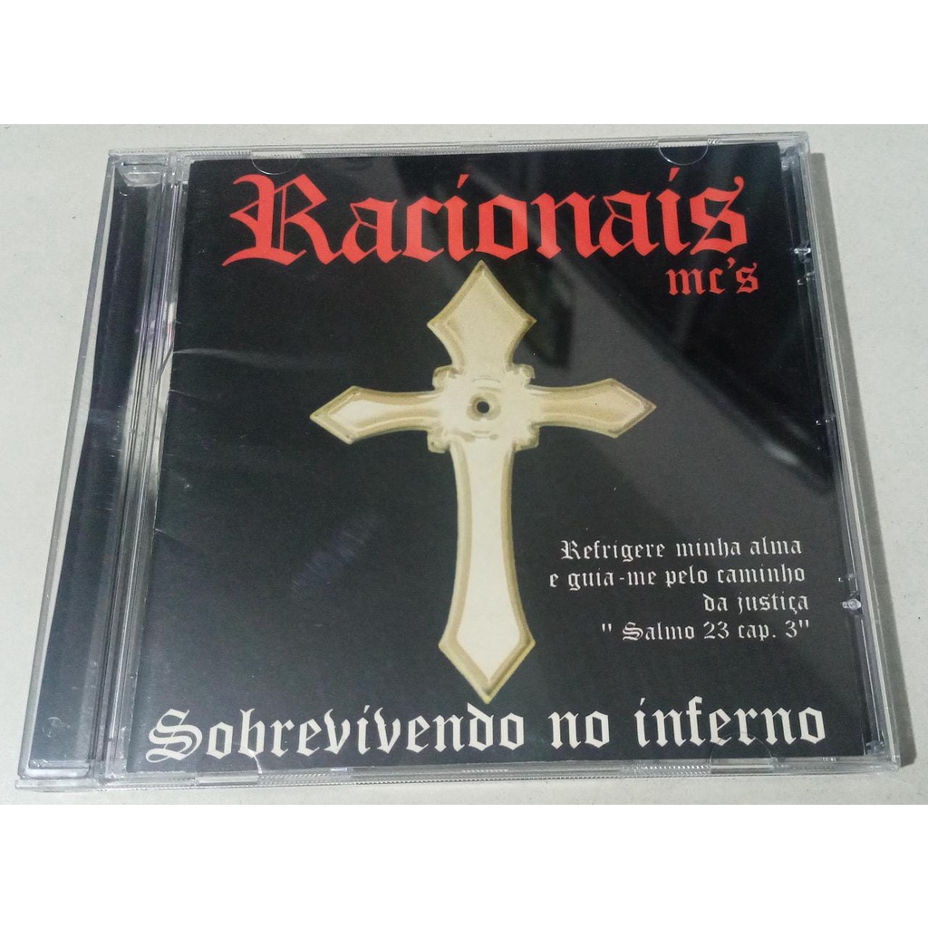 Cd Racionais Mc S Sobrevivendo No Inferno Shopee Brasil