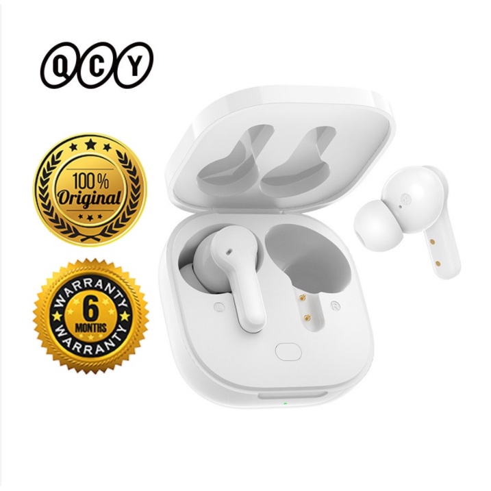 Qcy T Fone De Ouvido Bluetooth V Sem Fio Tws Controle De Toque