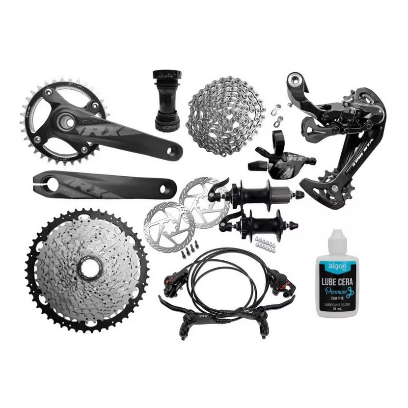 Kit Grupo Absolute Gta V Bike X Mtb X V Cubos Freio Shopee Brasil