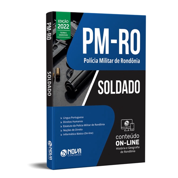 Apostila Pm Ro Soldado Shopee Brasil