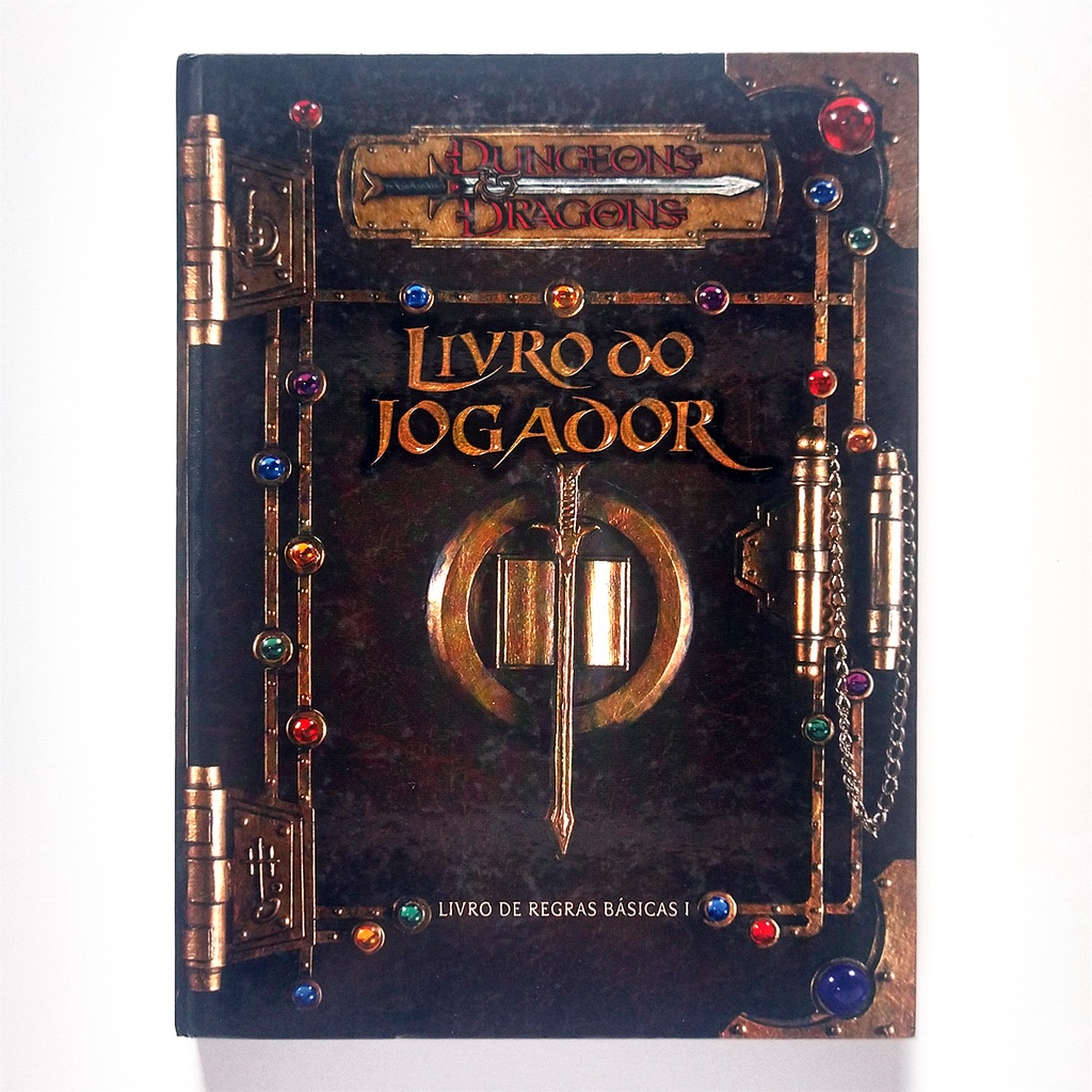 Dungeons Dragons Livro do Jogador Livro de Regras Básicas I Capa