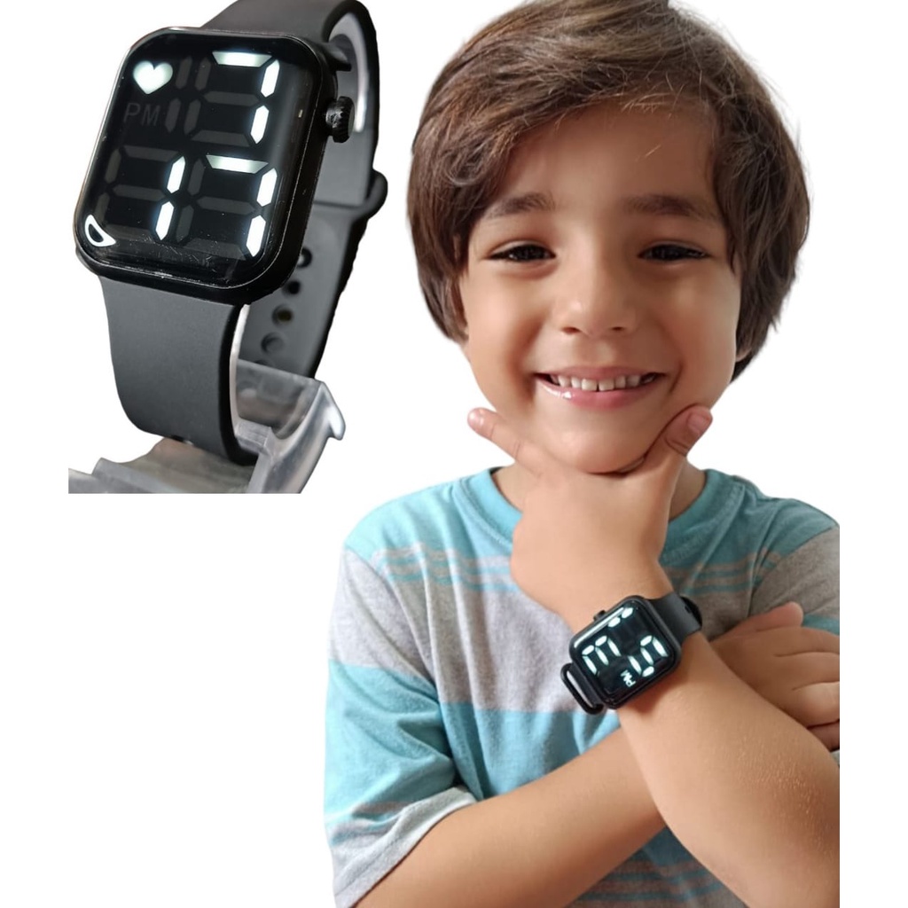 Relógio Masculino Infantil Digital Led Top Barato Promoção Shopee Brasil