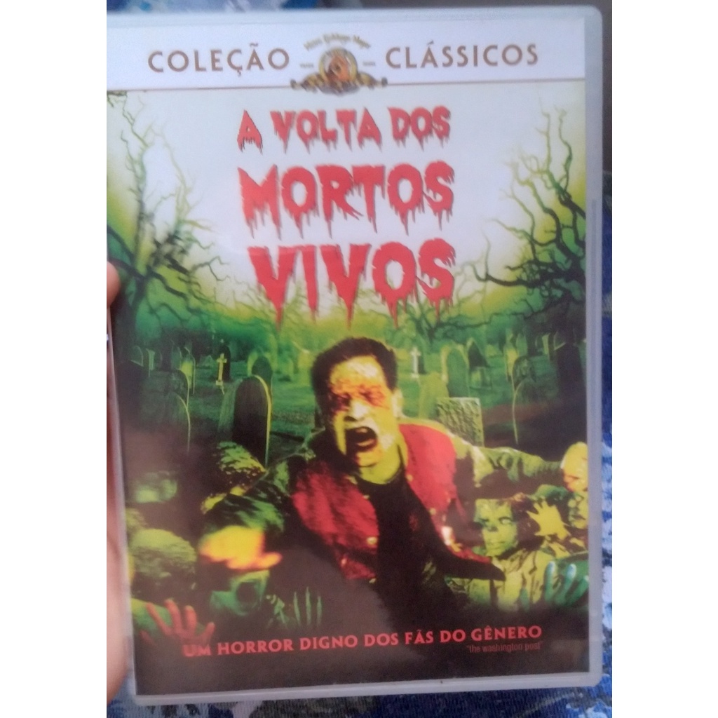 DVD A Volta Dos Mortos Vivos 1 Original 1 Disco Shopee Brasil