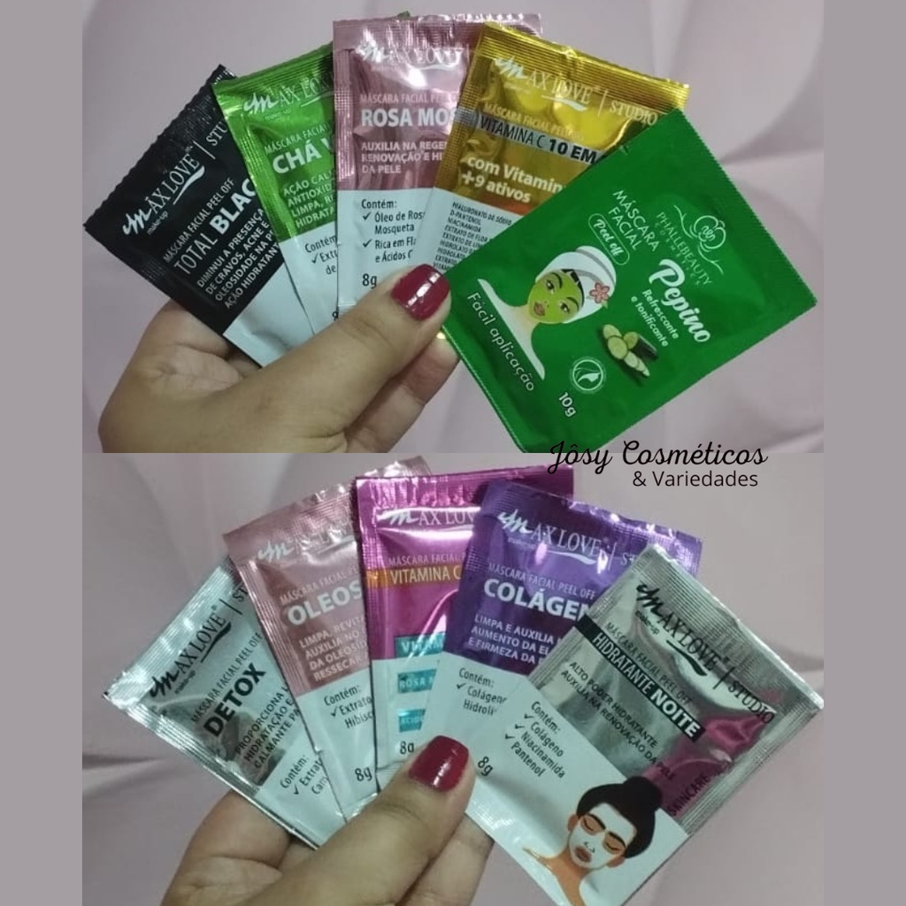 M Scaras Facial Peel Off Shopee Brasil