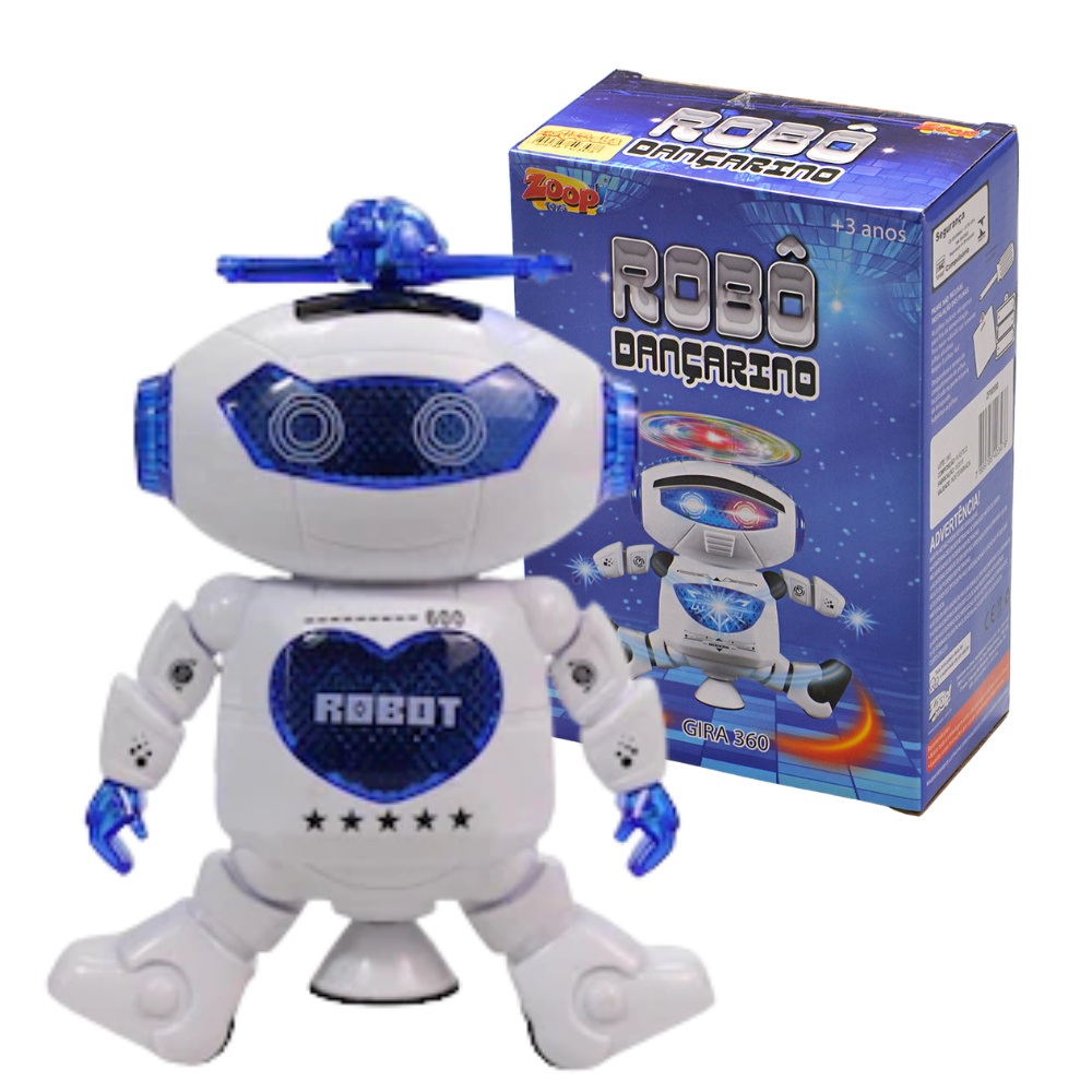 Brinquedo Infantil Robo Dan Arino Som E Luz Shopee Brasil