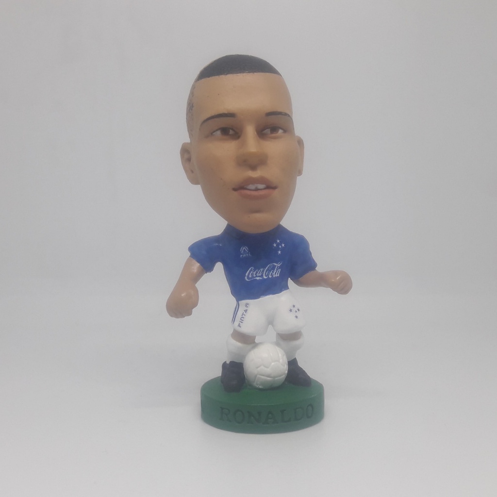 Mini Craque Boneco Prostars Ronaldo Fen Meno Camisa Do Cruzeiro