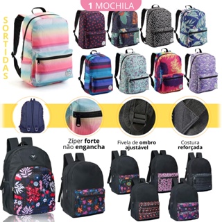 Kit Material Escolar Menina Completo Mochila Feminina Escolar Material