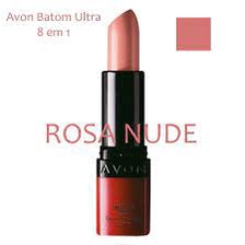 Batom Rosa Nude Avon Ultra 8 Em 1 3 6g Shopee Brasil