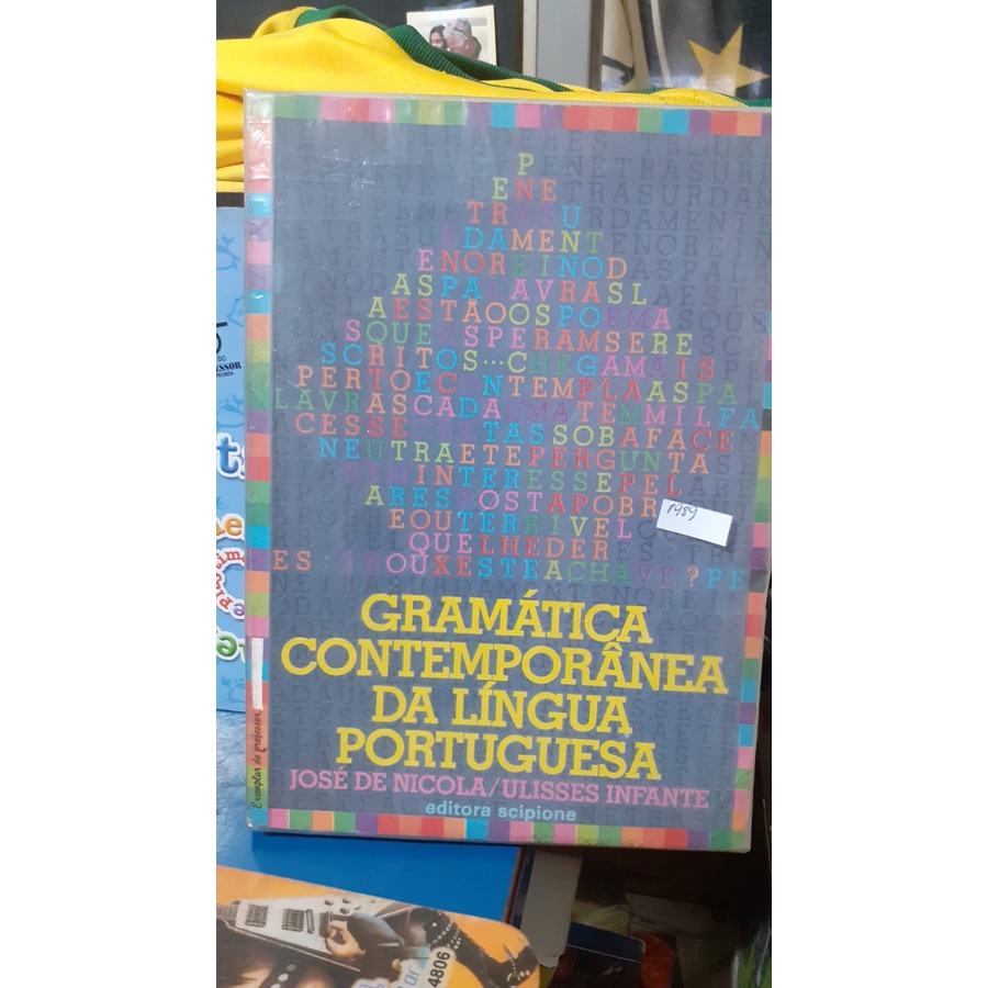 LIVRO GRAMÁTICA CONTEMPORÂNEA DA LÍNGUA PORTUGUESA PROFESSOR 1989