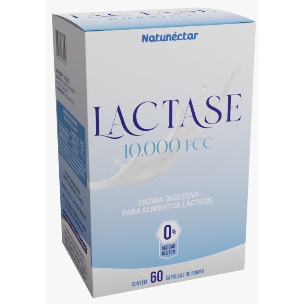 Lactase Fcc Enzima Natun Ctar Lactose C Psulas Shopee Brasil