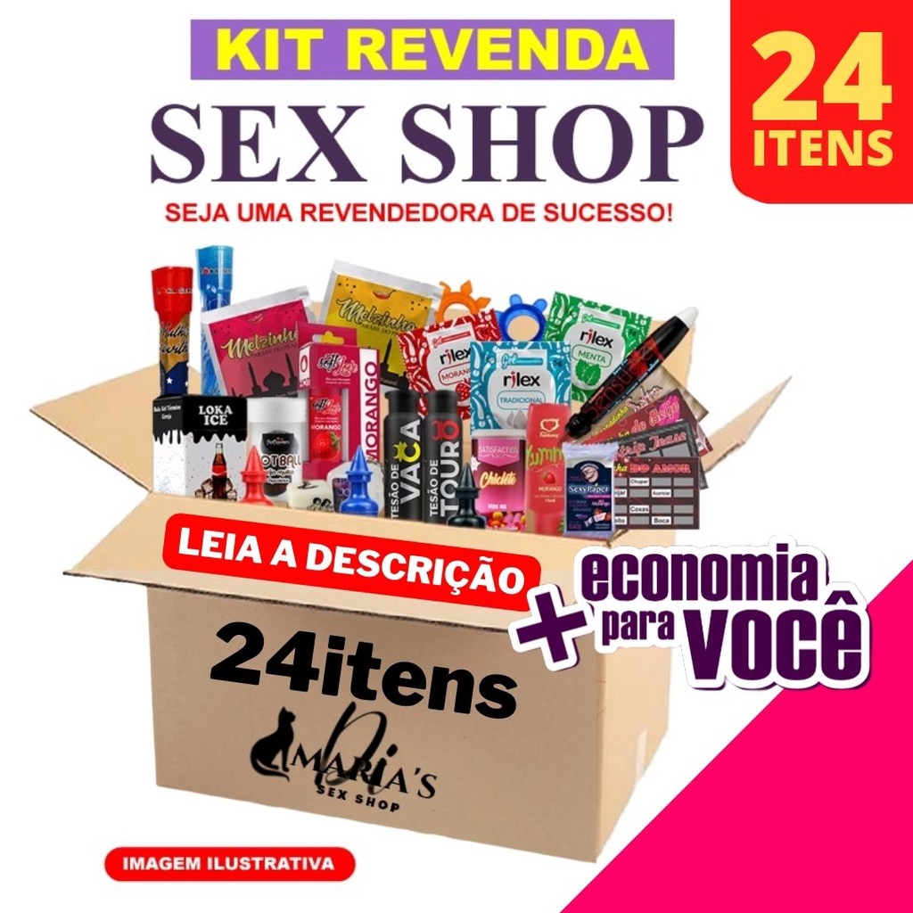 KIT SEX SHOP Produtos Eróticos uso Adultos Revenda e Atacado SEXY Shopee Brasil