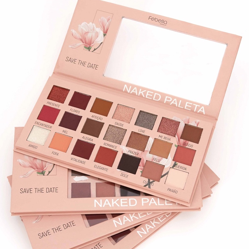 Paleta De Sombras Naked Paleta De Sombras Rose And Alex 21 Cores