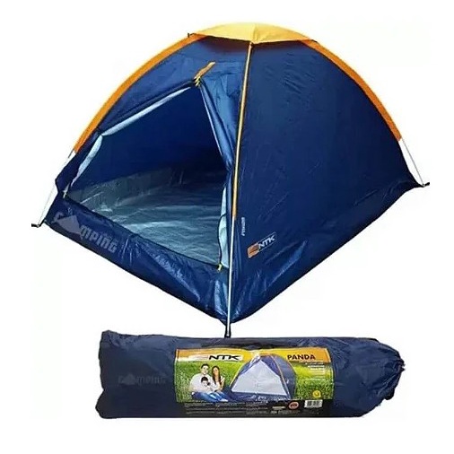 Barraca Camping 2 Pessoas Nautika Panda 600mm Piso Termico Acampamento