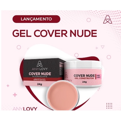 Gel Para Unha ANYLOVY COVER NUDE 24g Shopee Brasil