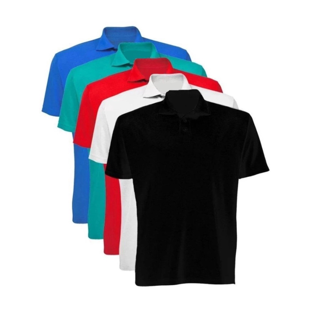 Kit Camiseta Gola Polo Masculina Piquet Shopee Brasil