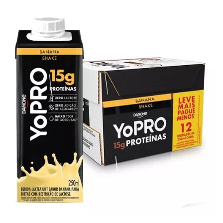 Yopro Danone Banana G Proteina Whey Unidades Shopee Brasil