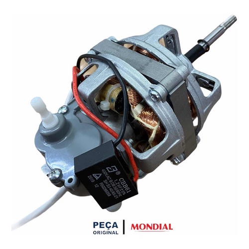 Motor Completo Hr V V Para Ventilador Mondial Cm Vps V