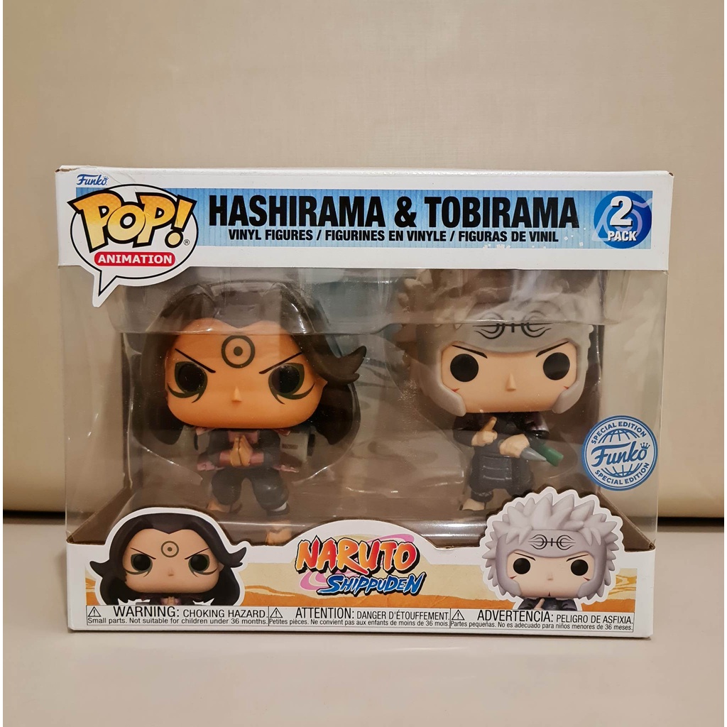 Funko Pop Hashirama Tobirama Pack Naruto Shippuden Shopee Brasil