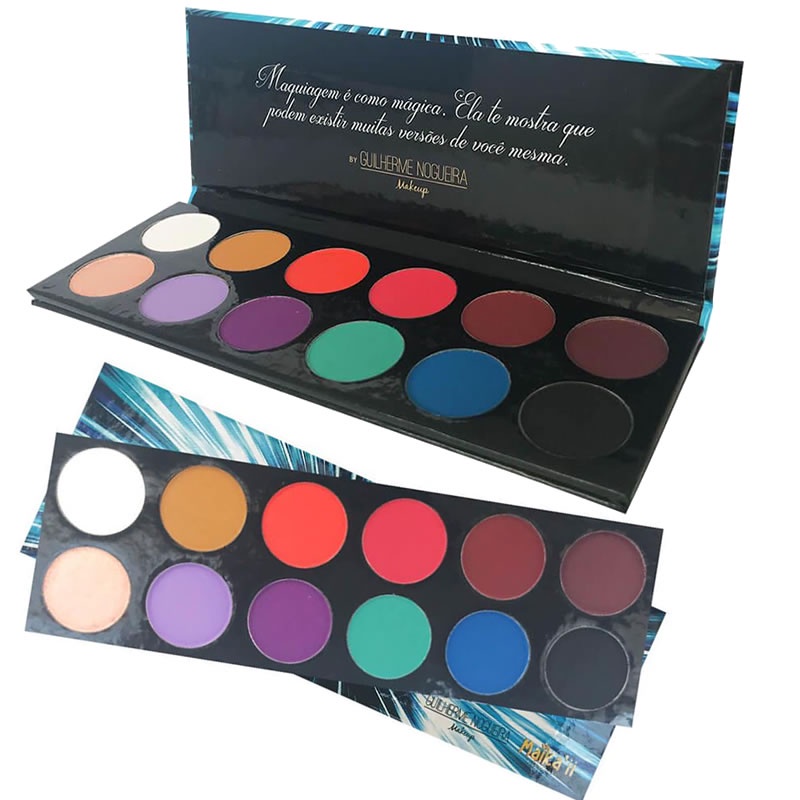 Paleta De Sombras Colors 1 Guilherme Nogueira Shopee Brasil