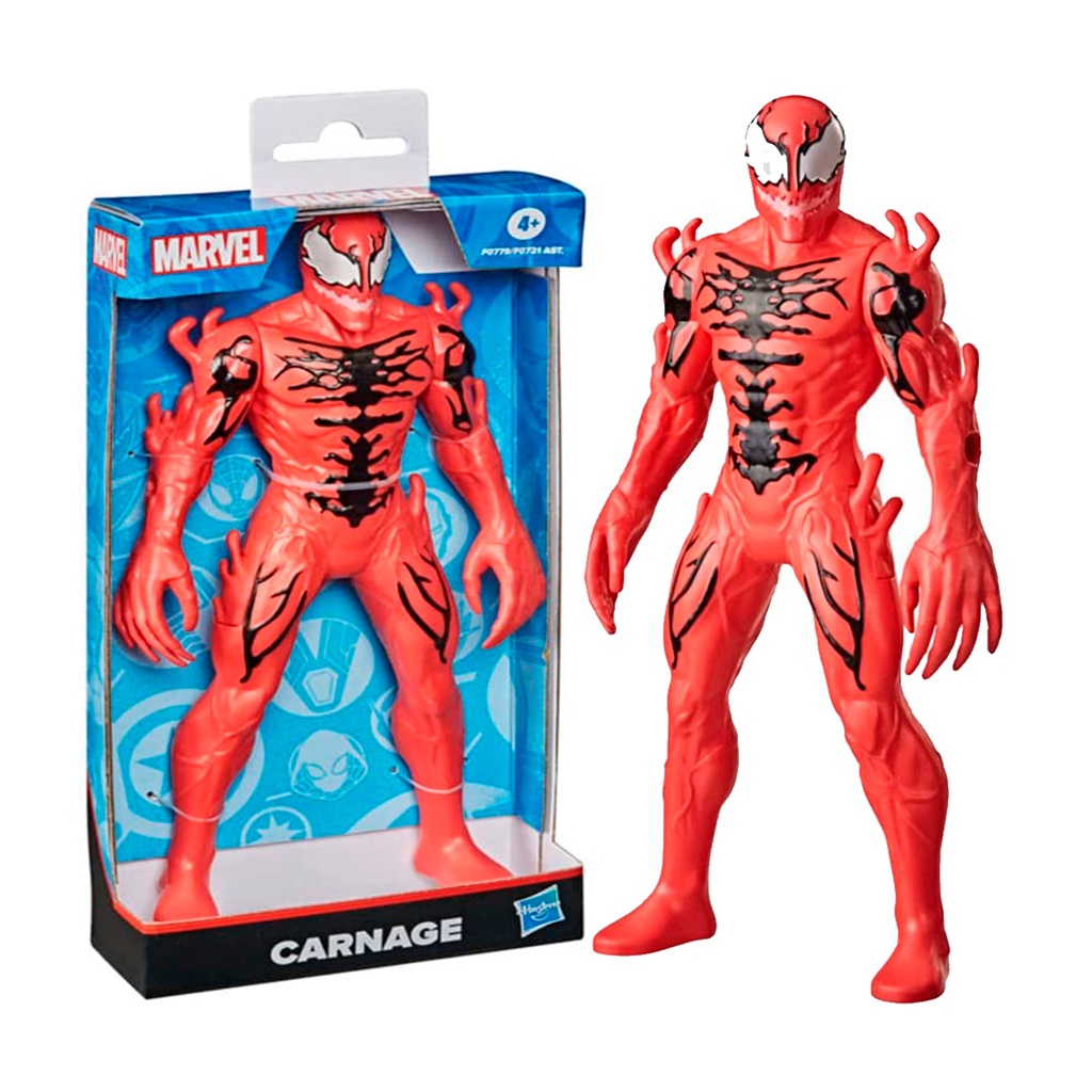 Boneco Carnificina Venom Carnage 25cm Marvel Olympus Hasbro F0779