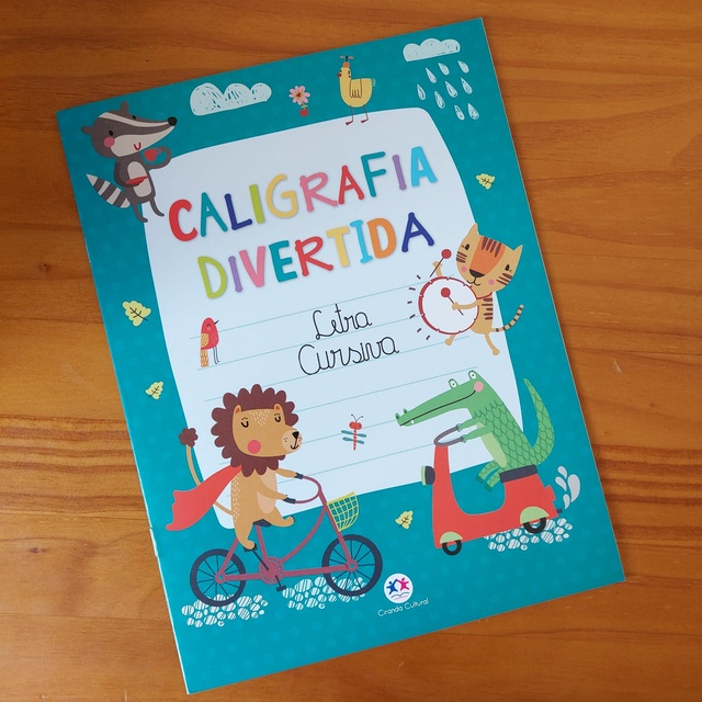 Caligrafia Divertida Letra Cursiva Ciranda Cultural Unidade Shopee Brasil