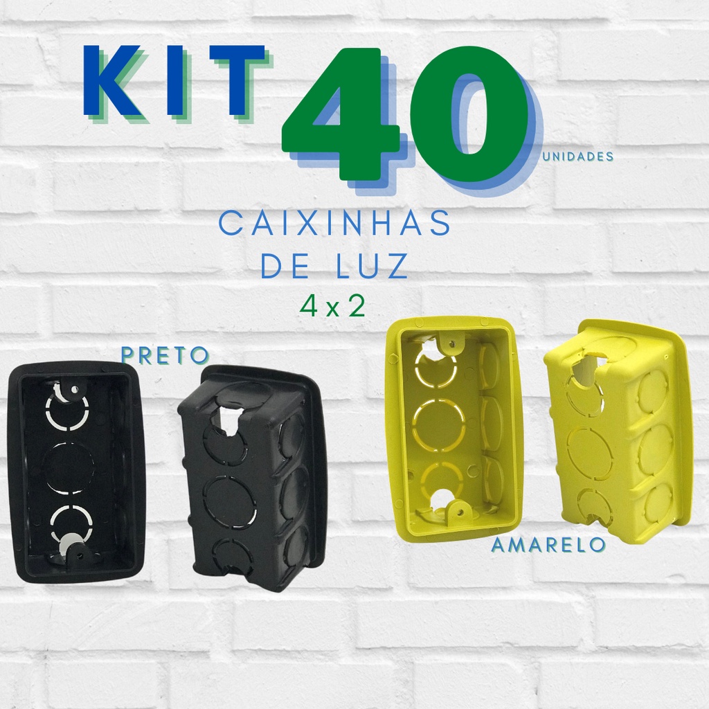 Kit Caixinhas De Luz X Amarela Ou Preta Shopee Brasil