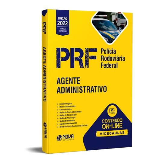 Apostila PRF 2022 Agente Administrativo Shopee Brasil