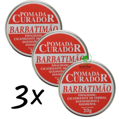 Pomada Curador Barbatim O Cicatrizante Und Shopee Brasil