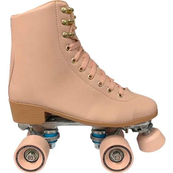 Patins Quad Tradicional Aluminio Nude Rodas Freio Regulavel Owl