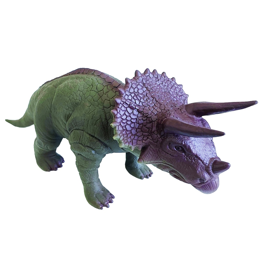 Triceratops Dinossauro Brinquedo Grande Shopee Brasil