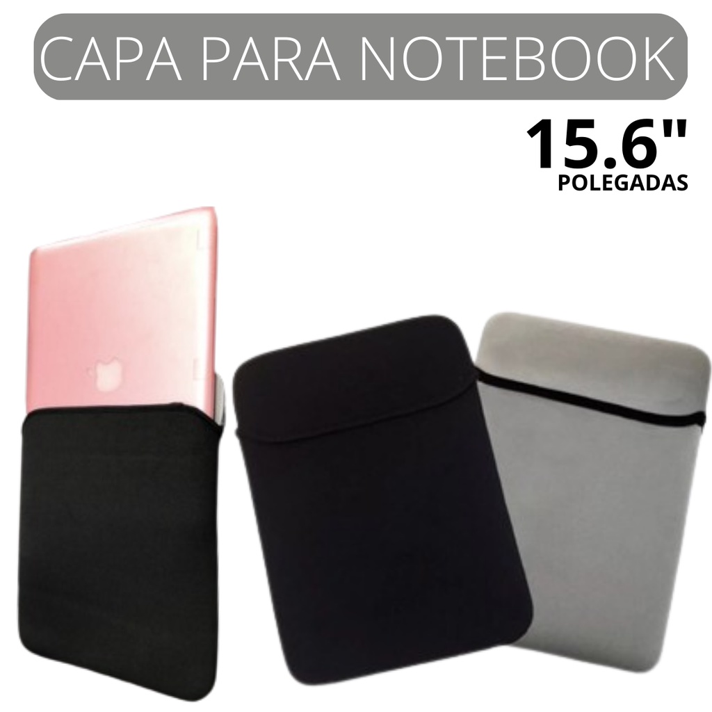 Capa Neoprene Para Notebook Macbook 15 6 Polegadas Envelope Premium