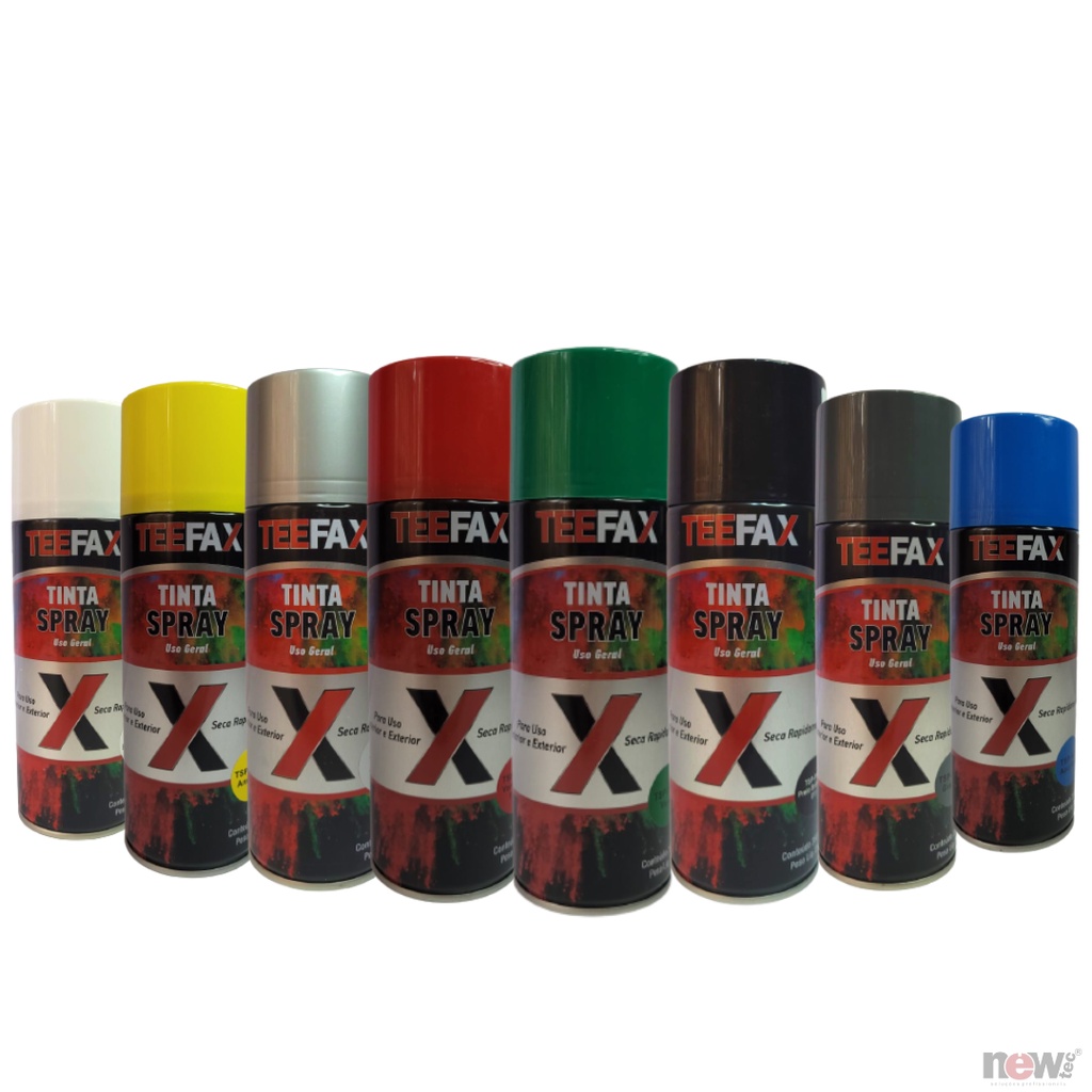 Tinta Spray Uso Geral Cores Teefax Ml Unidades Shopee Brasil