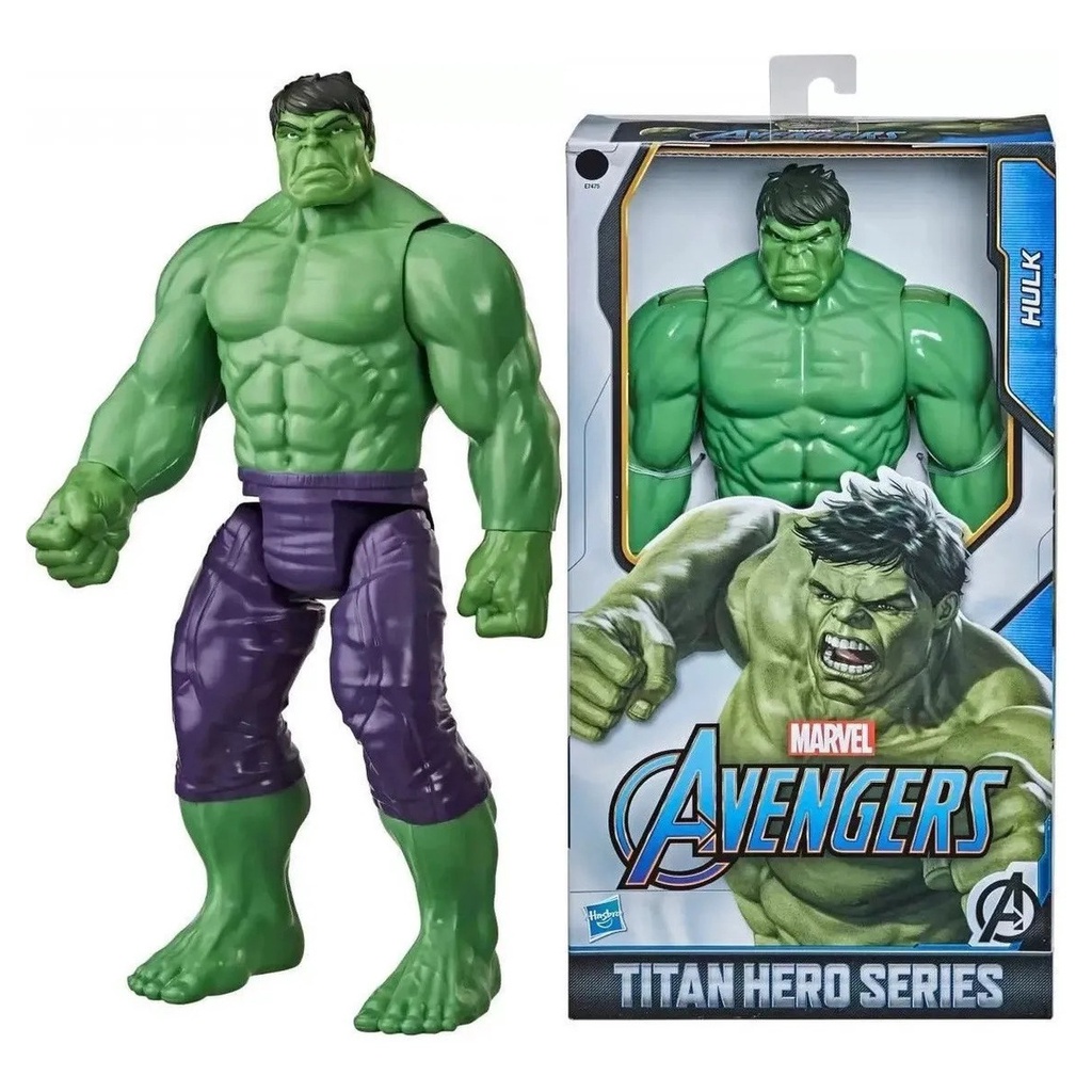 Boneco Hulk Titan Hero Deluxe Blast Gear HASBRO Shopee Brasil