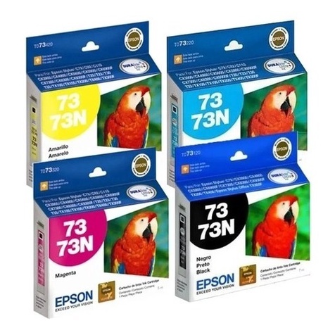 Cartucho De Tinta Epson N Original Todas As Cores Shopee Brasil