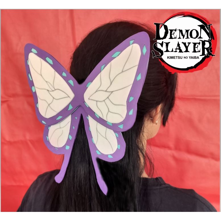 Presilha Borboleta Da Shinobu Kimetsu No Yaiba Demon Slayer Cosplay