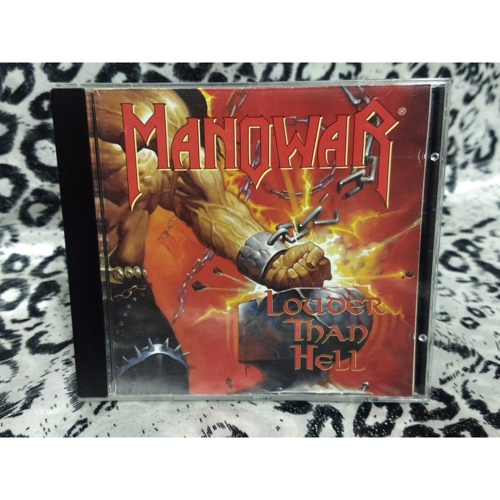 Manowar Louder Than Hell 1996 CD Nacional Shopee Brasil