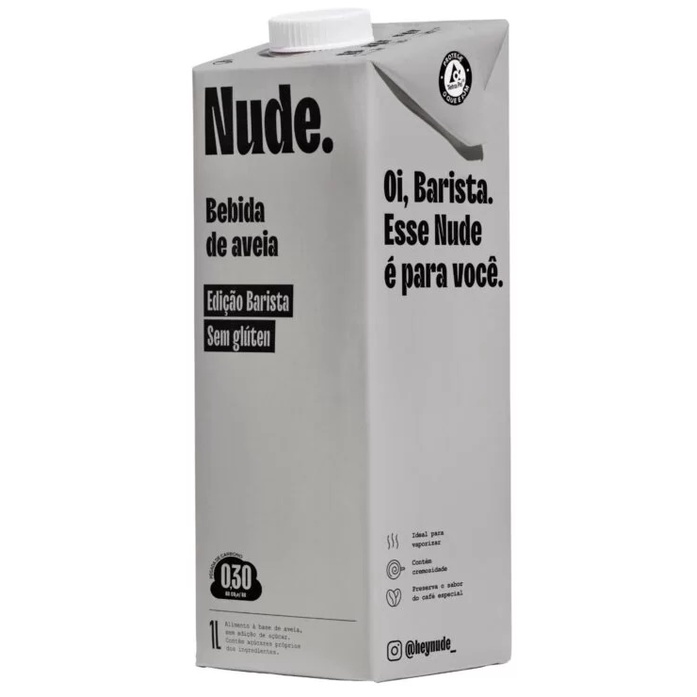 BEBIDA DE AVEIA NUDE BARISTA 1L Shopee Brasil