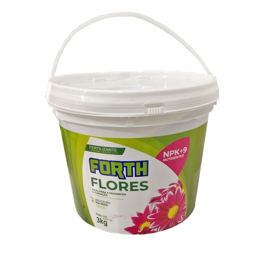 Fertilizante Adubo Forth Flores Balde Kg Shopee Brasil