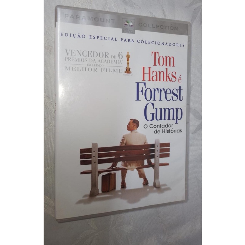 Dvd Duplo Forest Gump O Contador De Histórias 12901 Shopee Brasil