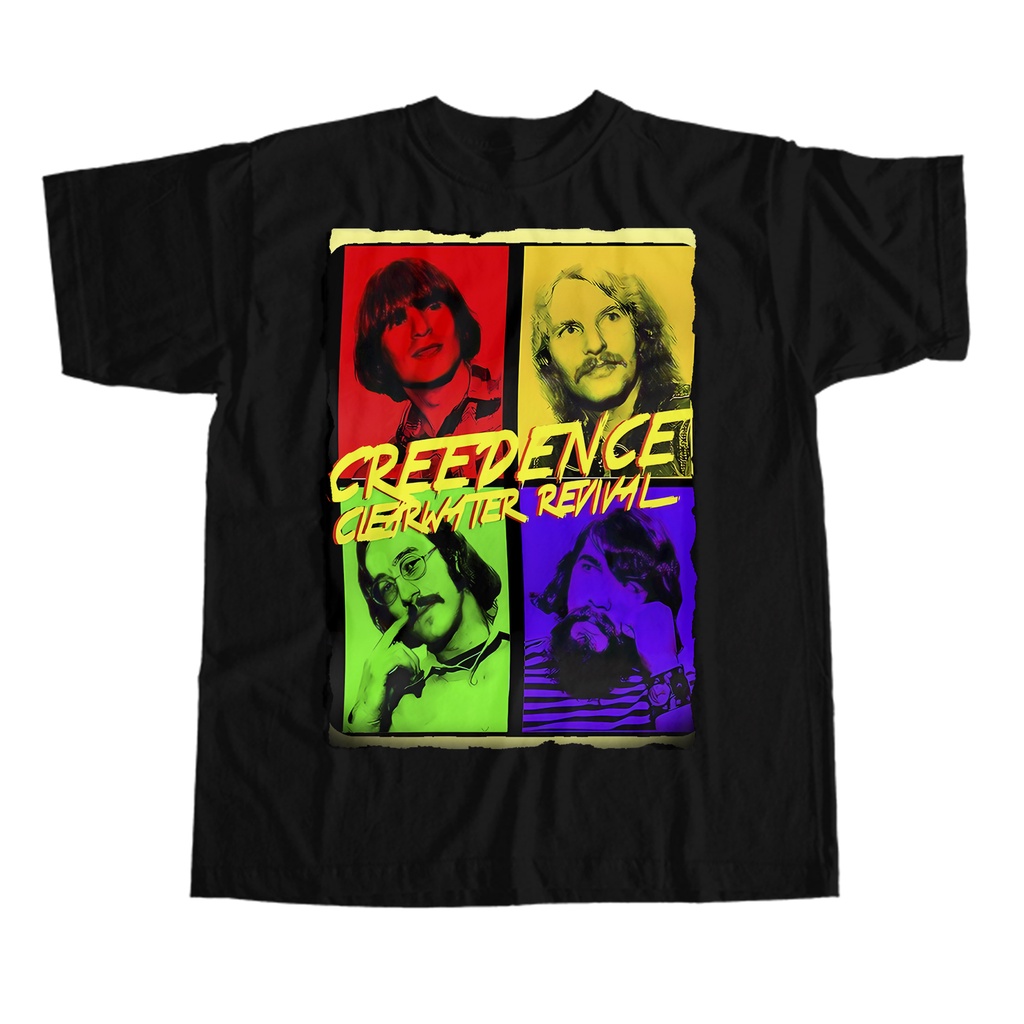 Camiseta Unissex Banda Creedence Clearwater Revival S Shopee Brasil