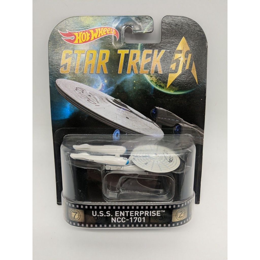 Hot Wheels Star Trek 50th U S S Enterprise NCC 1701 Shopee Brasil
