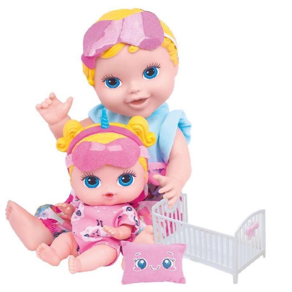 Boneca Babys Collection Festa Do Pijama Super Toys Shopee Brasil