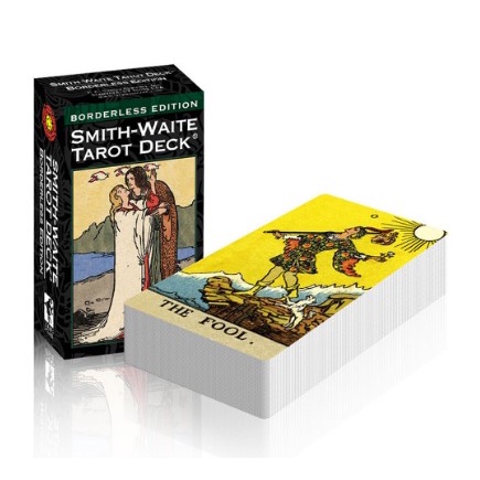 Tarot Smith Waite Borderless Edition Shopee Brasil