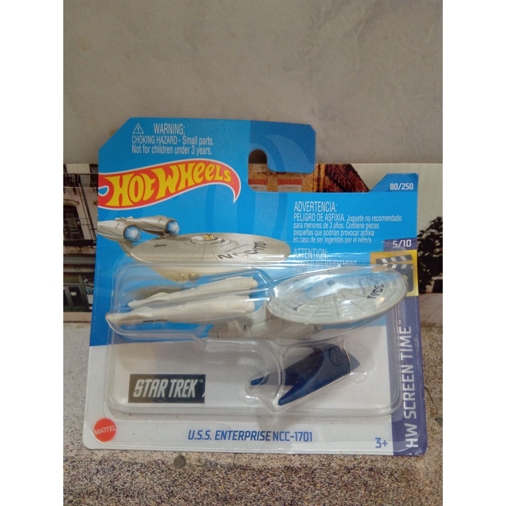 Hot Wheels USS Enterprise NCC 1701 Shopee Brasil