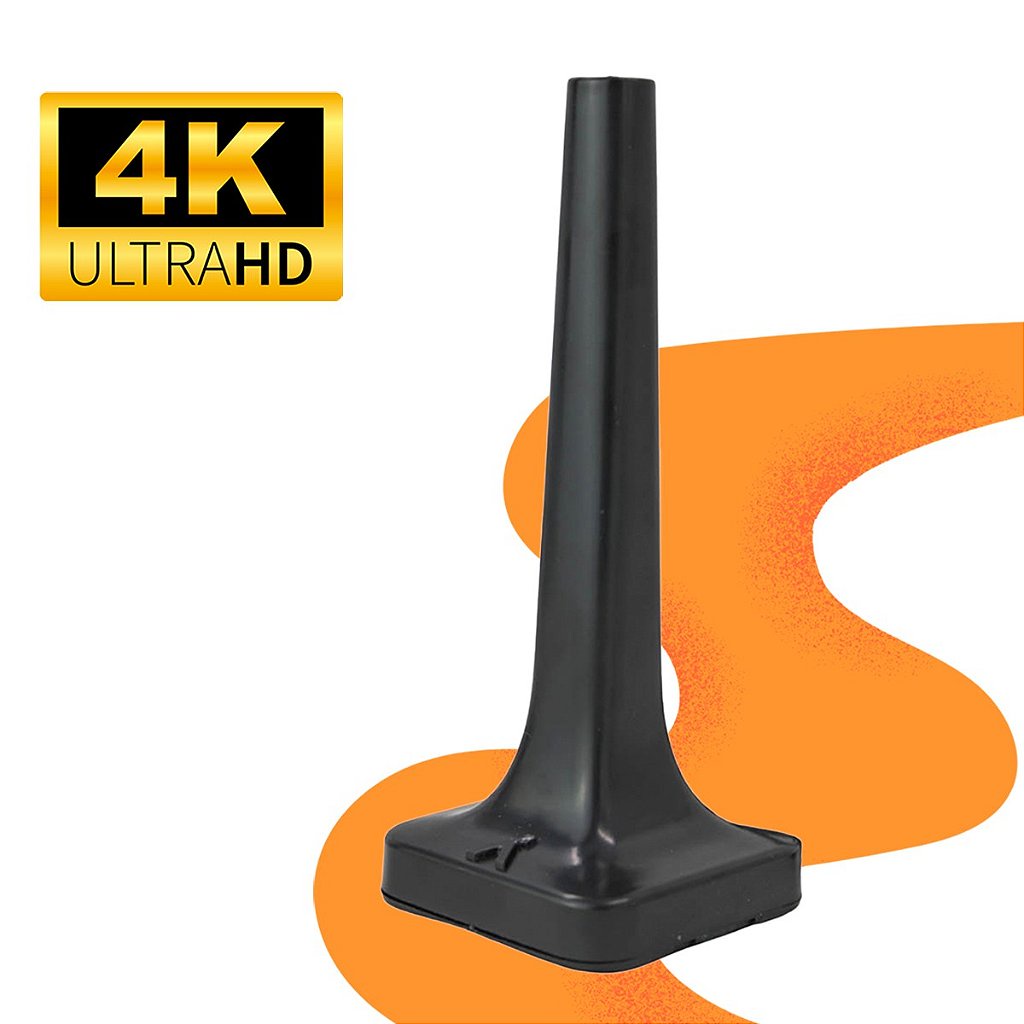 Antena Interna Tv Digital Amplificada Full Hd K M Cabo Shopee Brasil