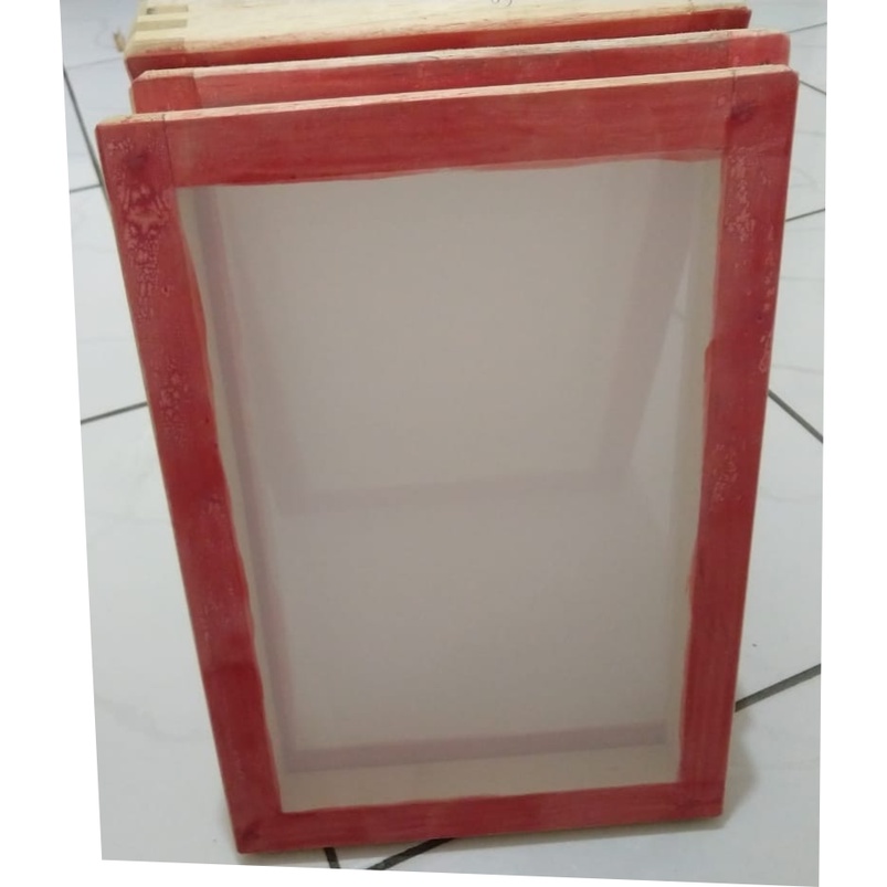 Tela 40x50 Esticada 45 Fios Para Silk Screen E Serigrafia Shopee Brasil