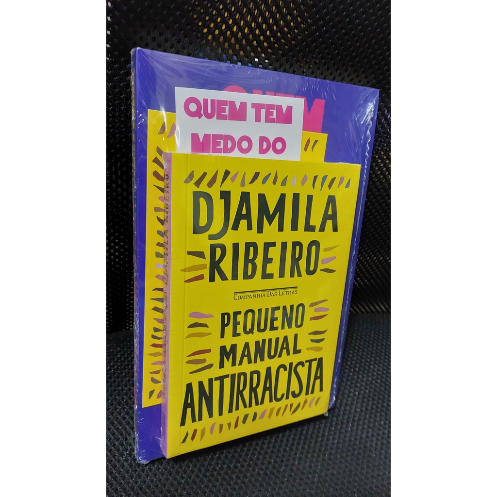 Kit Livros Djamila Ribeiro Pequeno Manual Antirracista Quem Tem Medo